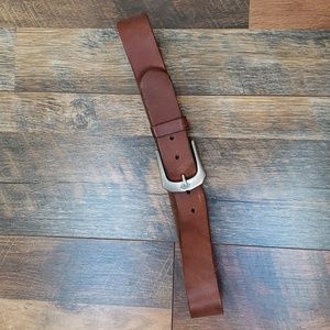 Dickies Brown Genuine Leather Belt, Size 32